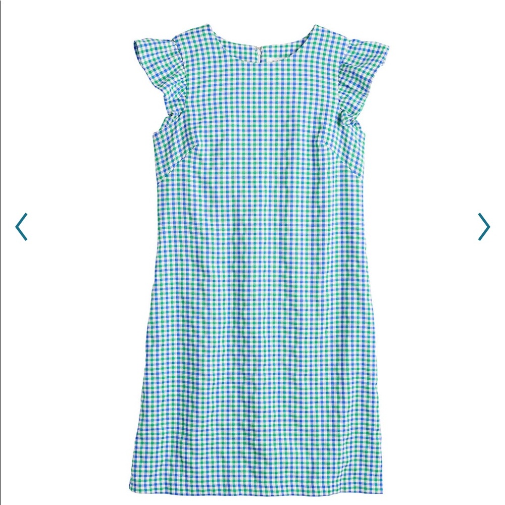 Elle ruffle sleeve shift dress